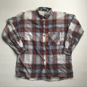 BDG Urban Outfitters Flannel Lace Plaid Shirt XS